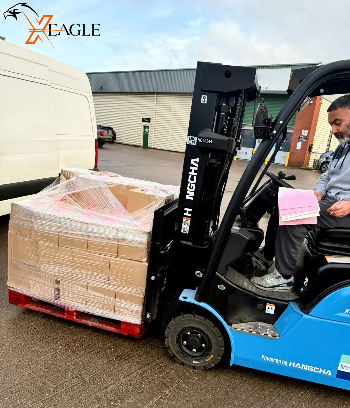 FMCG — Wrapped Pallet Dispatch