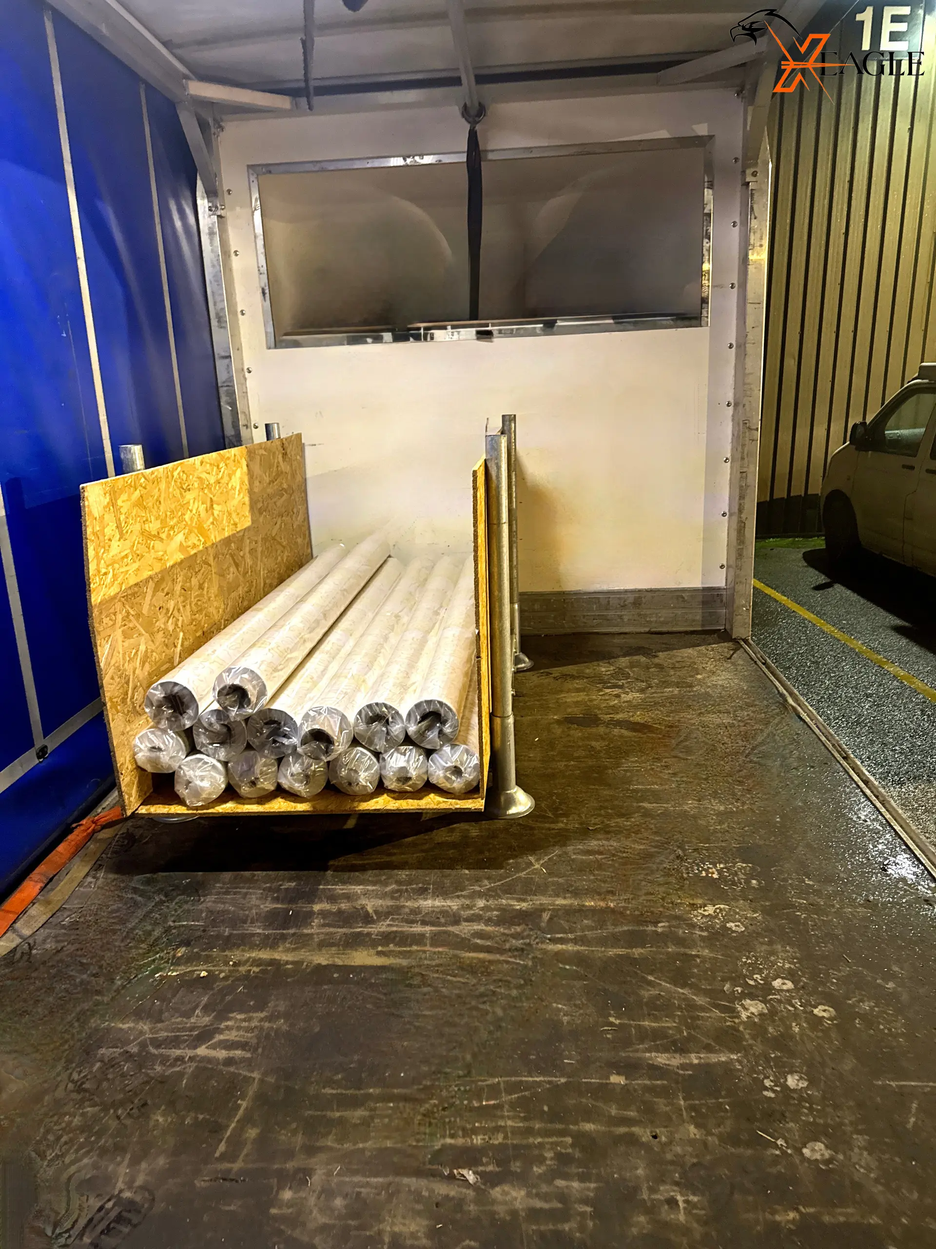 Print — Rolls Loaded for Delivery